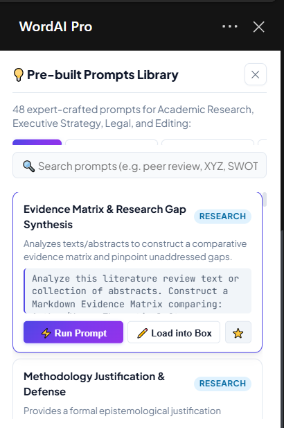48 Strategic Prompts Library