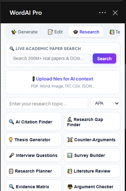 Research Copilot & Academic Paper Discovery